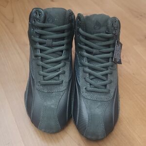 Ryderwear Olive High-Top Sneakers